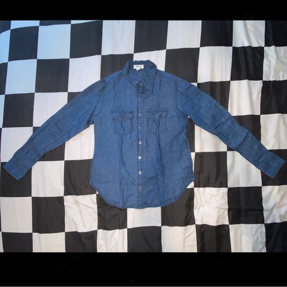 Denim button down - Picture 1 of 2